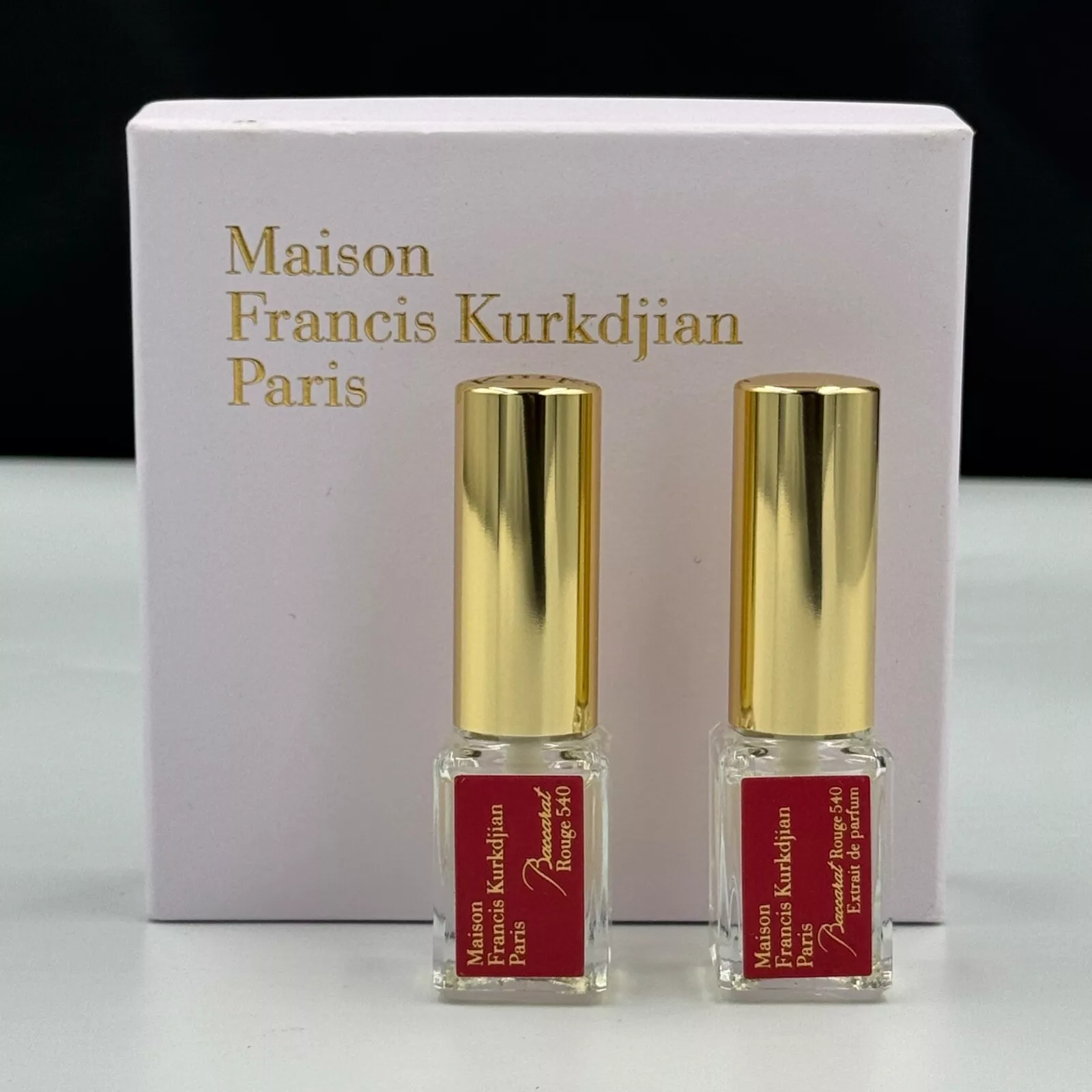 Baccarat Rouge By Maison Francis Kurkdjian Miniature Spray Set of 2 (5ml Each)