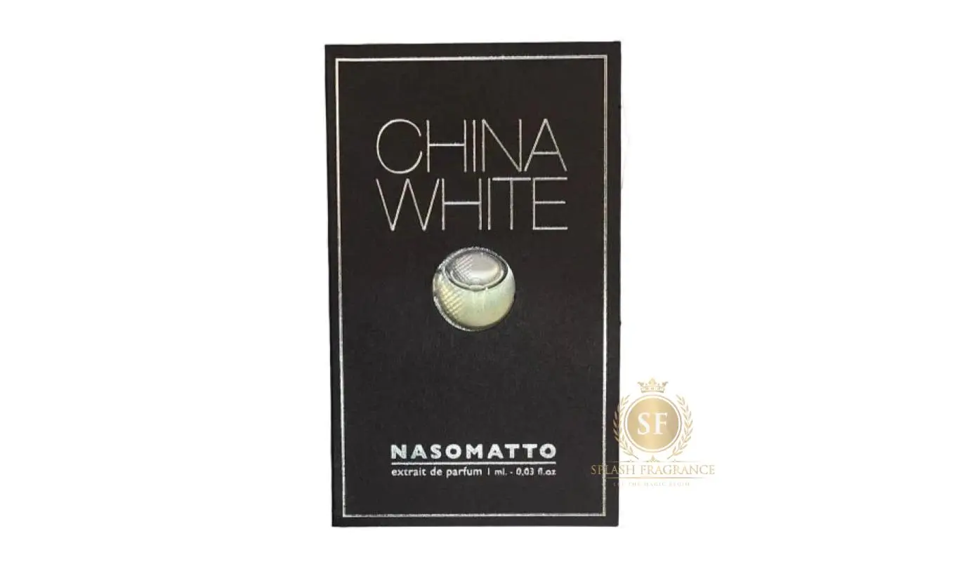 China White By Nasomatto 1.5ml Perfume Sample Non Spray