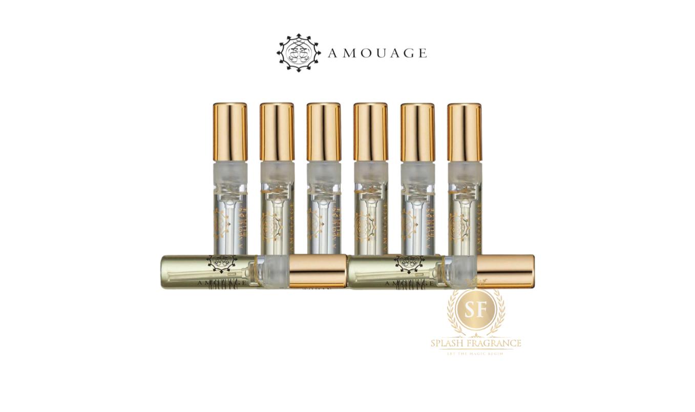 Amouage Classic Men Sample Discovery Spray Set of 8 (2.5ml Each ...