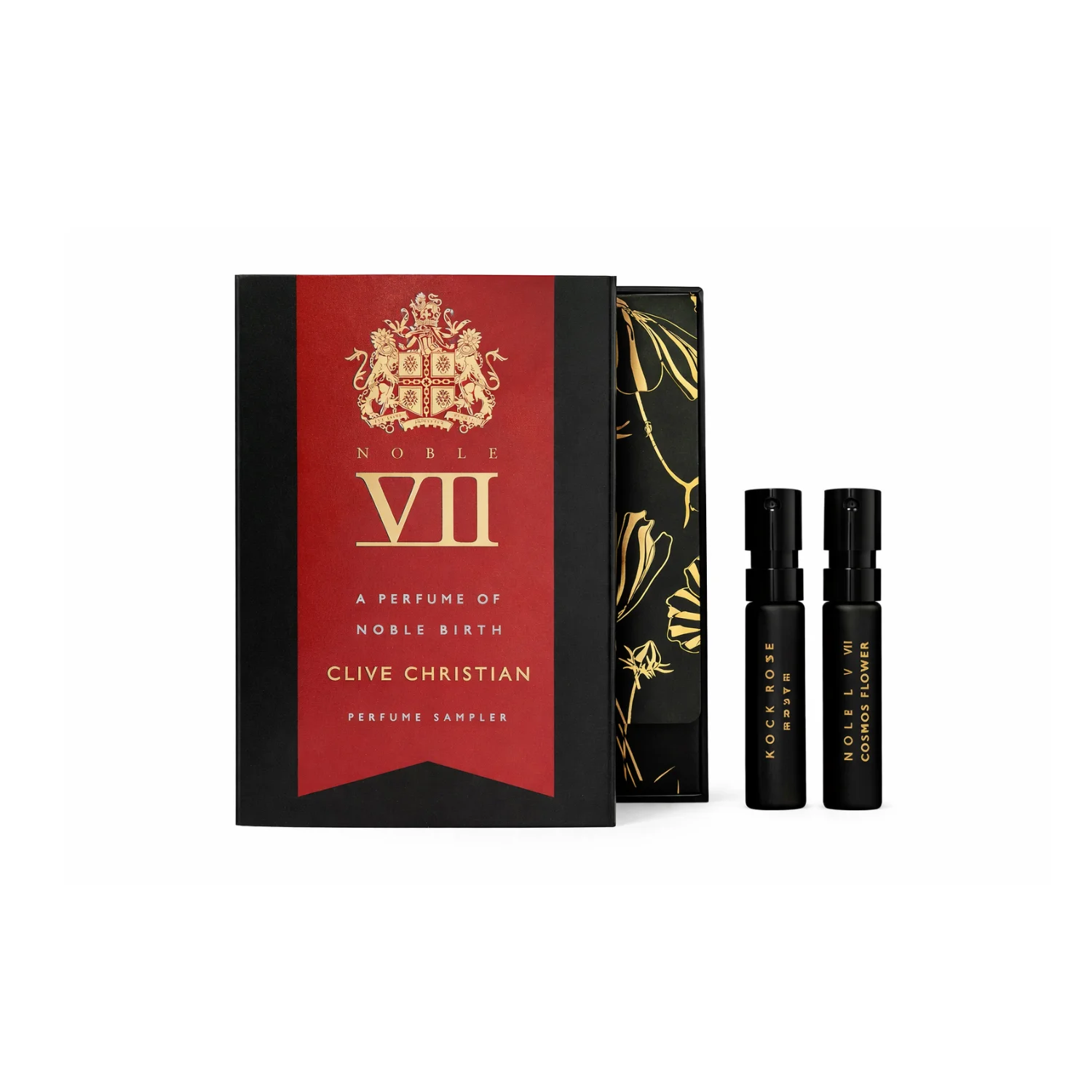 Noble VII Rock Rose & Cosmos Flower By Clive Christian 1.5ML Sample Set of 2
