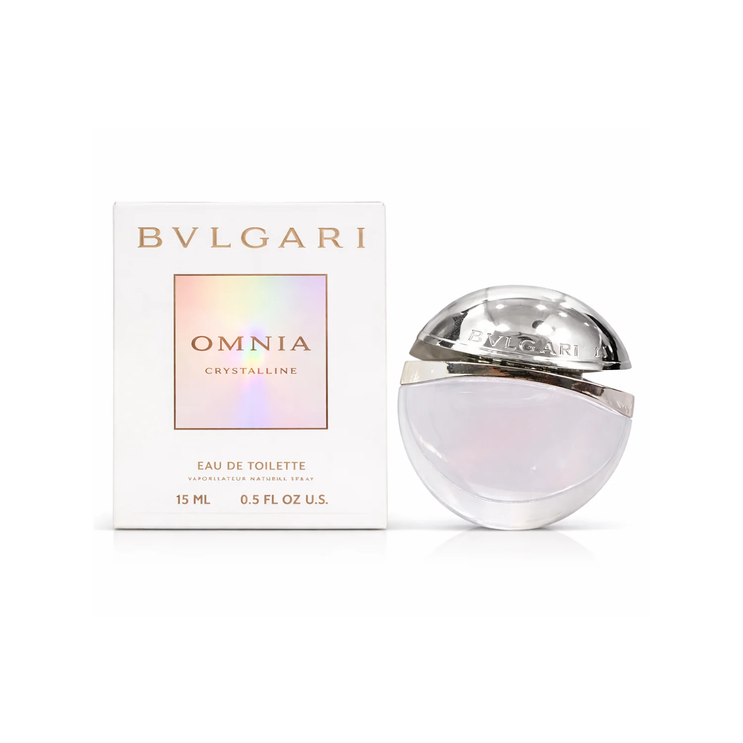 Omnia Crystalline By Bvlgari EDP Perfume 15ML Spray Women Miniature
