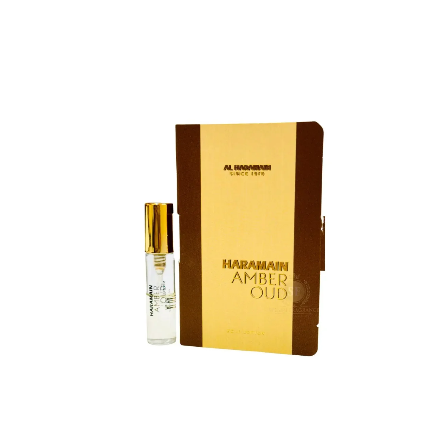 Amber Oud Gold Edition By Al Haramain 1.5ml Sample Spray Vial