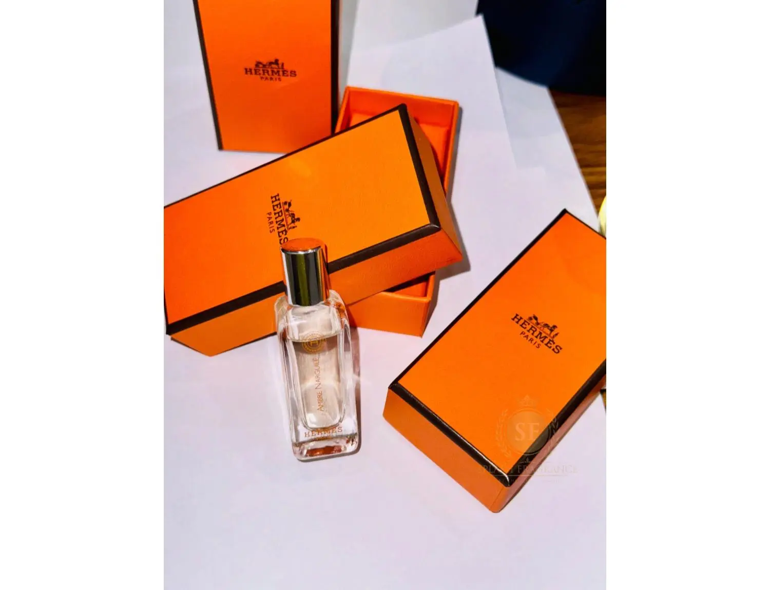 Oud Alezan By Hermes Edp 7.5ml Unisex Perfume Miniature Non Spray