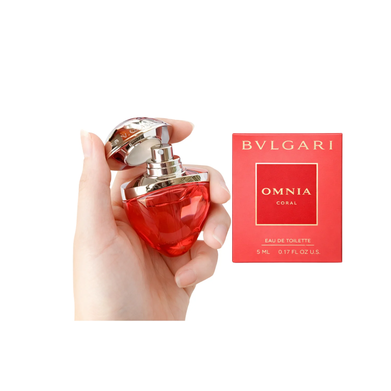Omnia Coral By Bvlgari EDP Perfume 15ML Miniature Spray Women