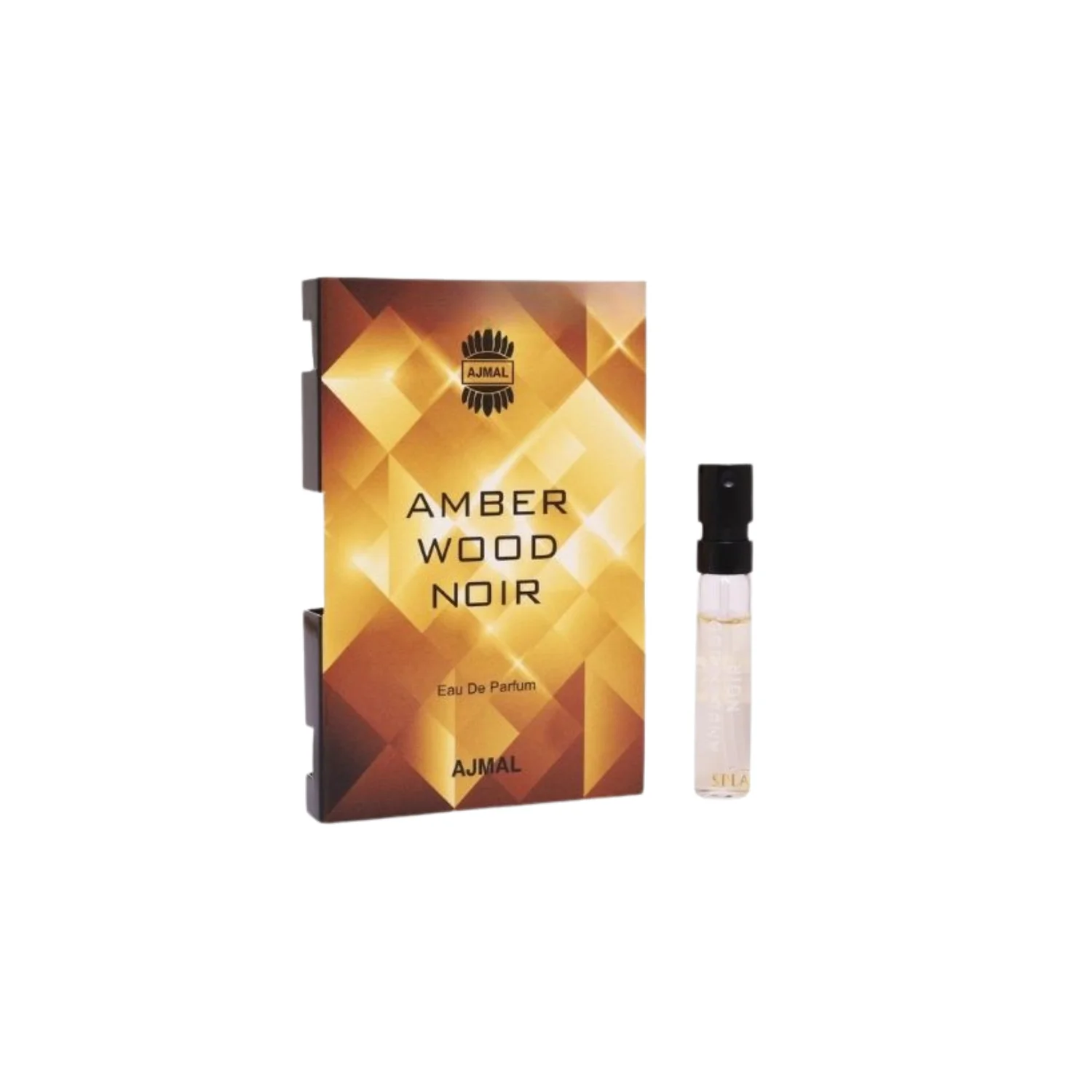 Amber Wood Noir Edp By Ajmal 1.5ml Perfume Vial Sample Spray