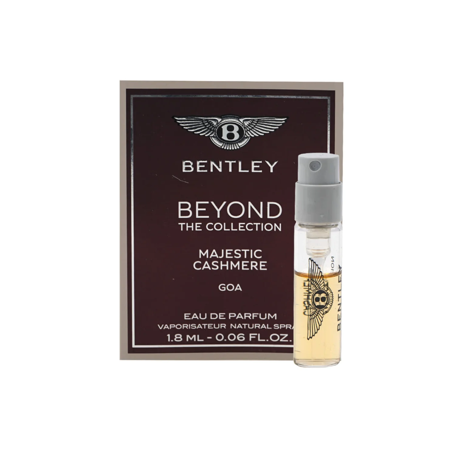 Majestic Cashmere By Bentley 1.8ml EDP Perfume Sample Spray