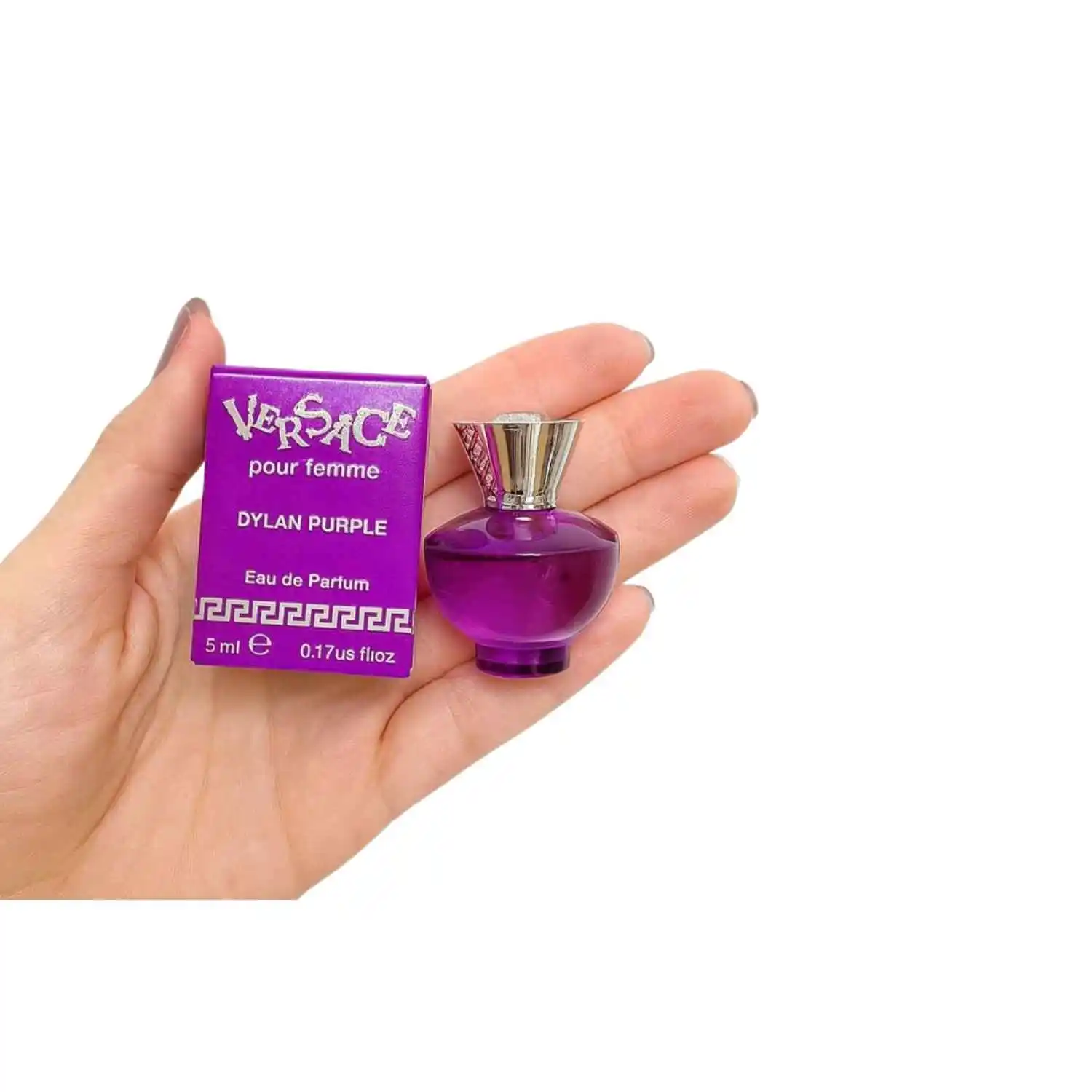 Dylan Purple Pour Femme By Versace 5ml Perfume Non Spray Women Miniature