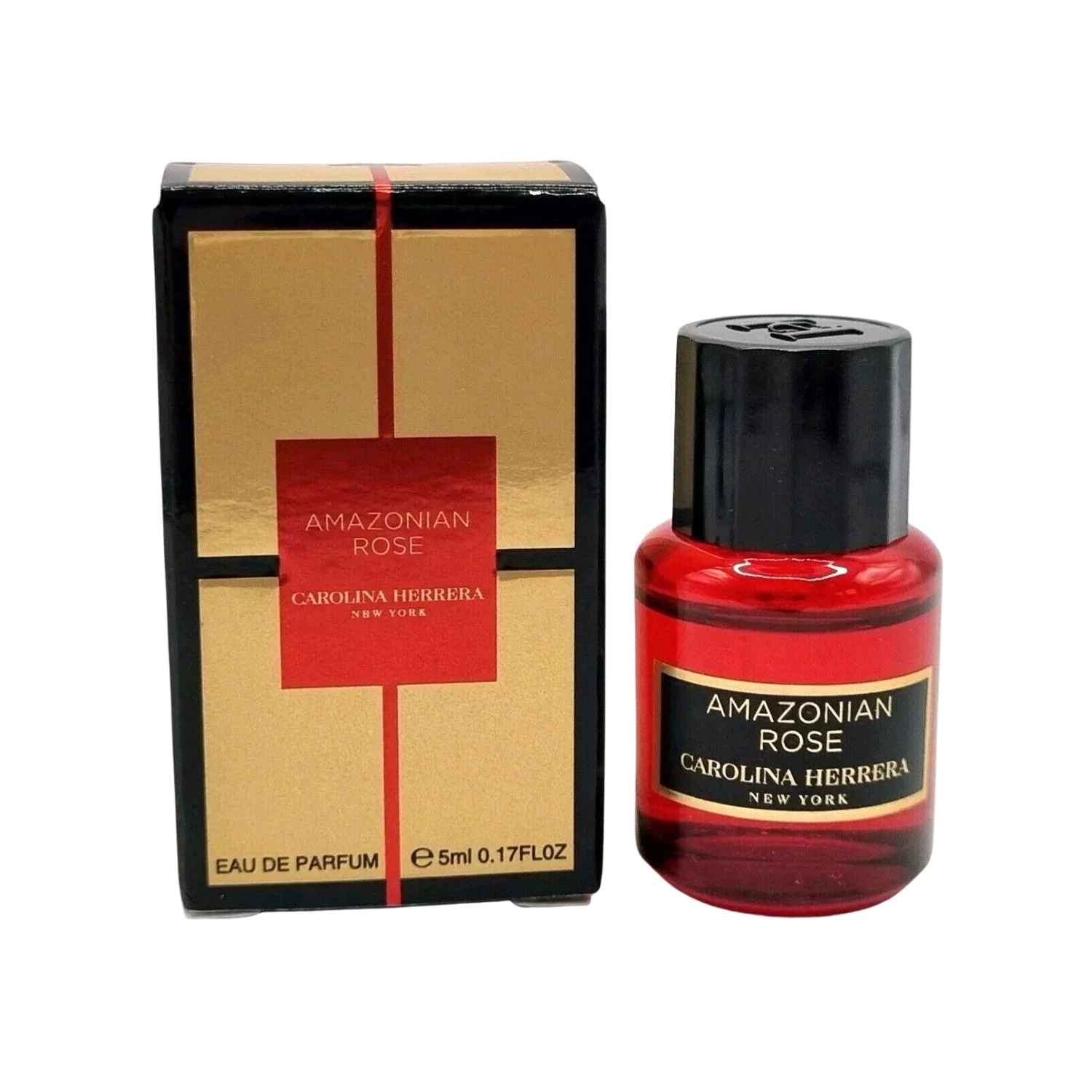 Amazonian Rose By Carolina Herrera 5ml EDP Miniature Non Spray