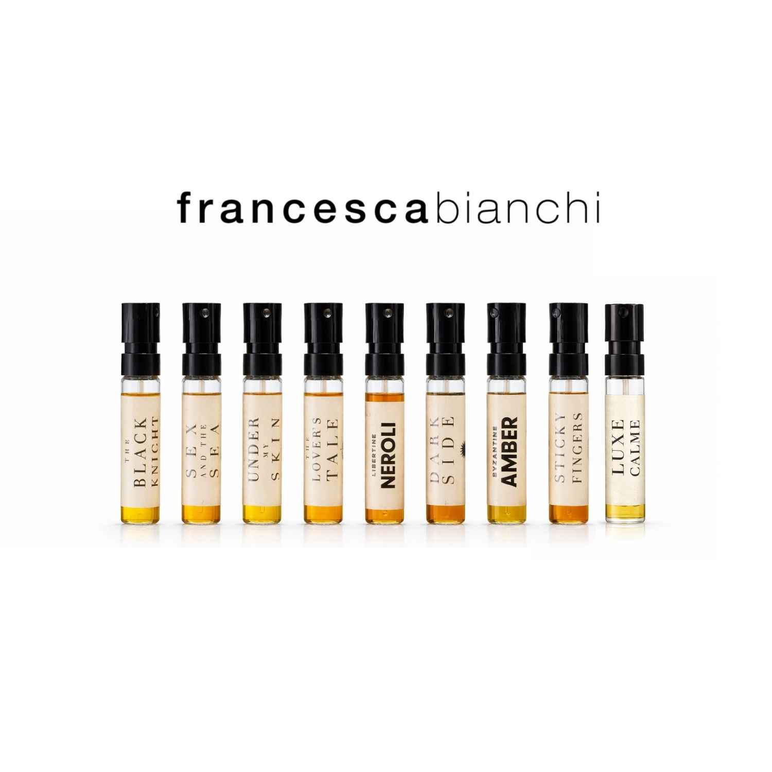 Francesca Bianchi Official Assorted Samples of 9 (1.5ml each)