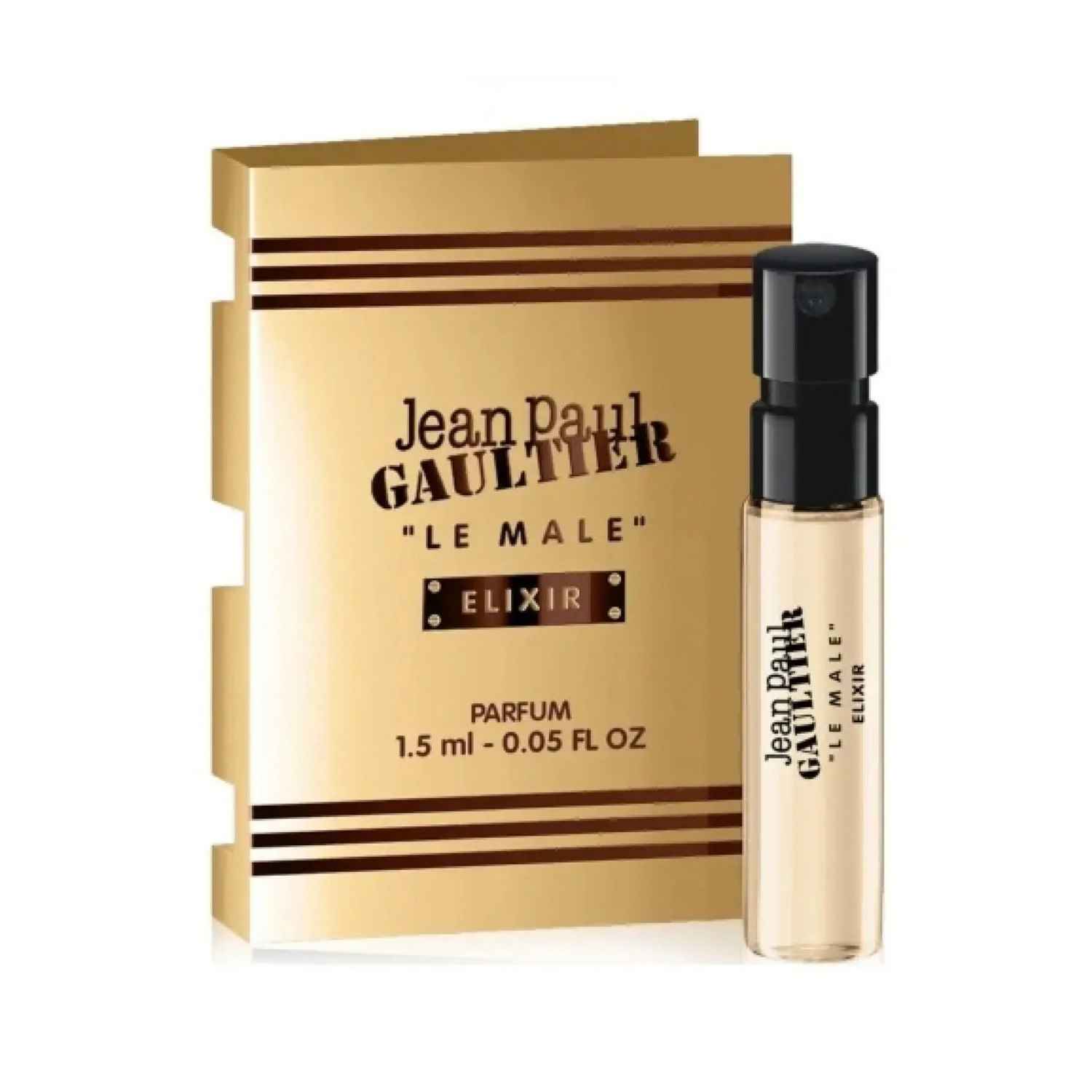 Le Male Elixir Parfum By Jean Paul Gaultier 1.5ml Sample Spray Vial