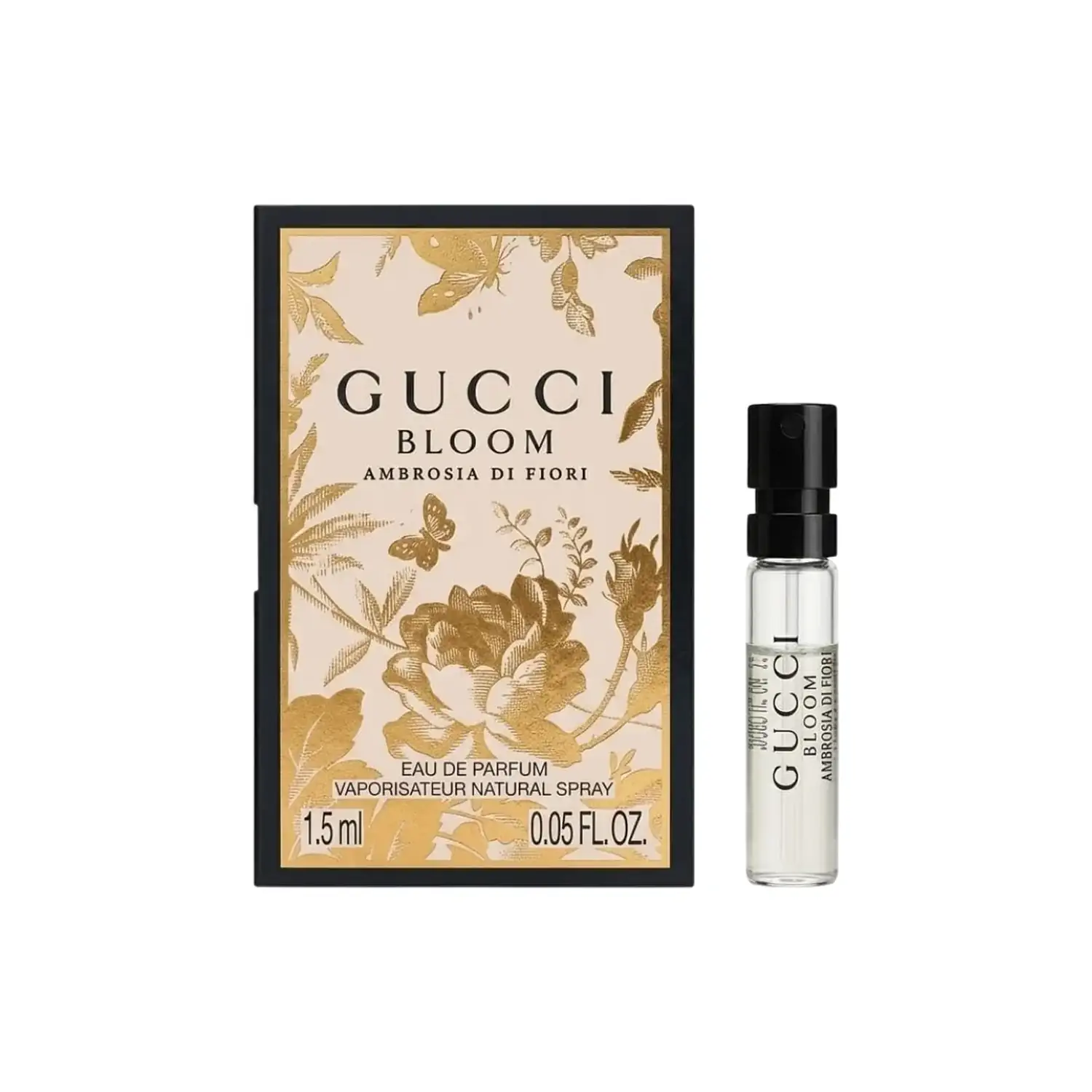 Bloom Ambrosia di Fiori EDP By Gucci 1.5ml Perfume Sample Vial Spray
